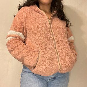 Forever 21 Pink Teddy Sweater